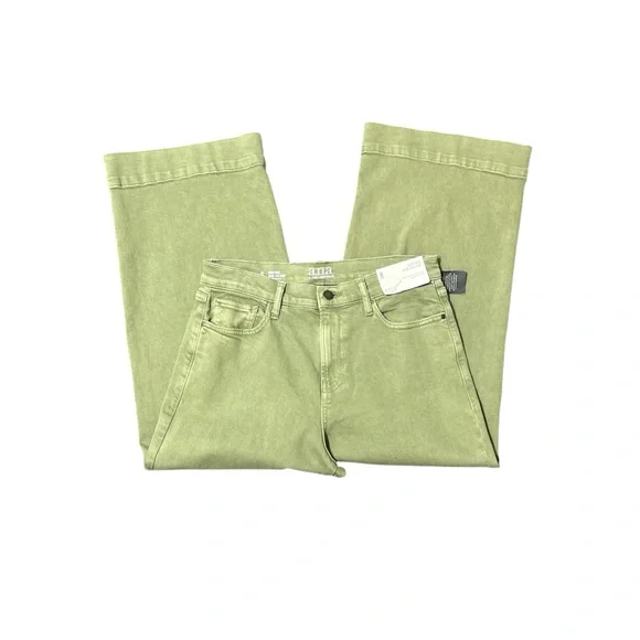 a.n.a high rise wide leg crop - Picture 1 of 3